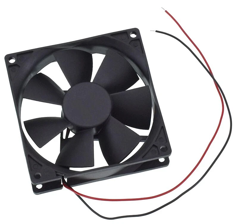 Xinda Lüfter, 92 x 92 x 25 mm, Starker Ventilator, 110 m³/h, 12 V / DC, Kühler - Bild 4 von 4