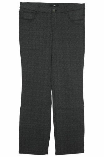 X Dos Brogan Vaqueros Elásticos Pantalón Negro Mujer Regular Fit más Grande - Picture 2 of 4