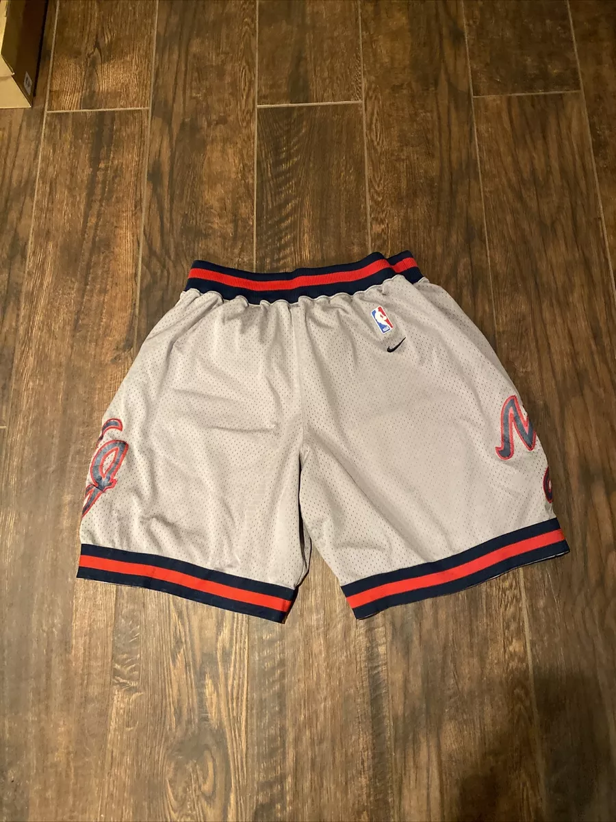 Brooklyn New Jersey Nets 1977 Nike Retro Rewind Shorts Men s Large