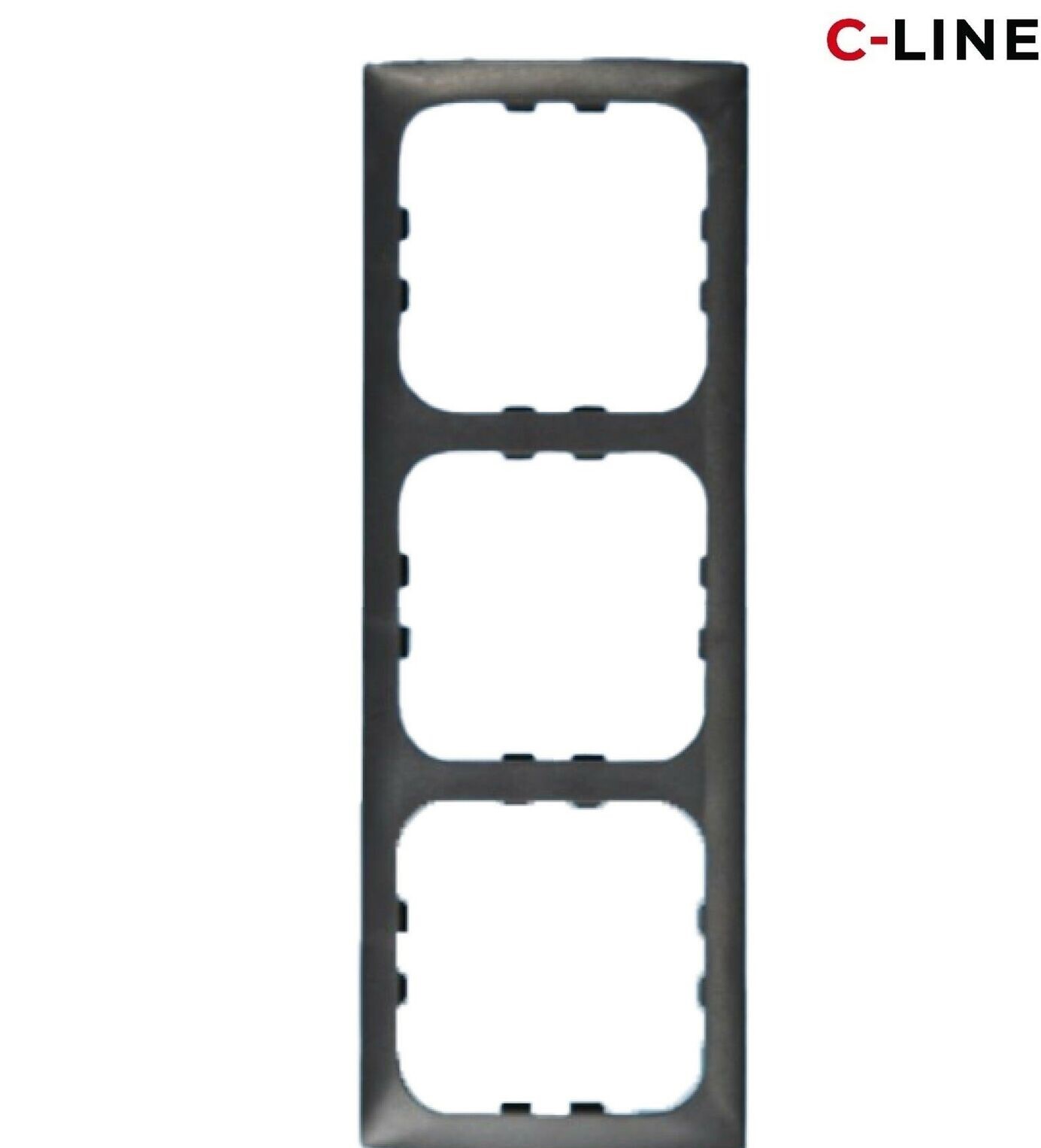 C-Line CT 3 Way Faceplate Surround Grey CBE Caravan Motorhome Campervan PO293