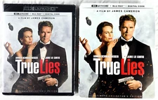 True Lies 4K (4K+Blu-ray+Digital+Slip Cover) Arnold Schwarzenegger/James Cameron