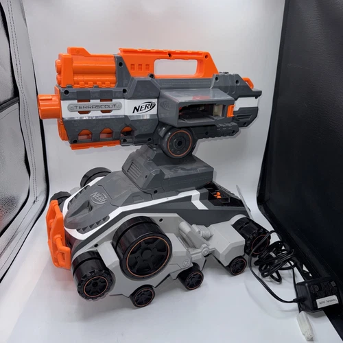 Nerf N-Strike TerraScout RC Remote Drone Elite Tank For Parts - Please Read!