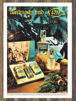 4711 Kölnisch Wasser - Reklame Werbeanzeige Original-Werbung 1966 (4)