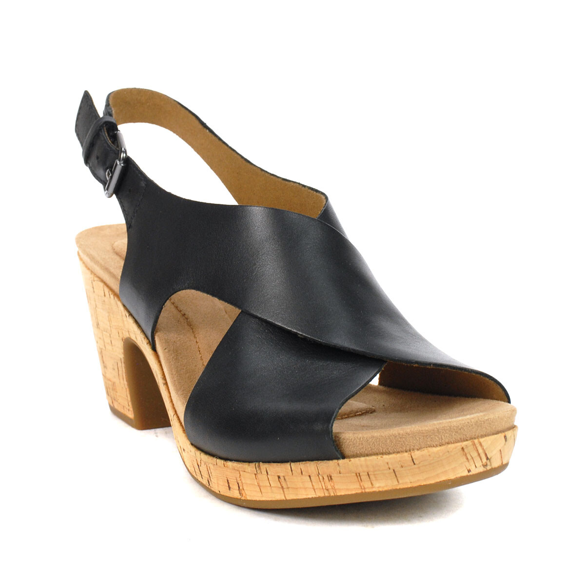 Rockport Cobb Hill Women's Alleah Black Block Heel Sling Sandals CH4868 |  eBay
