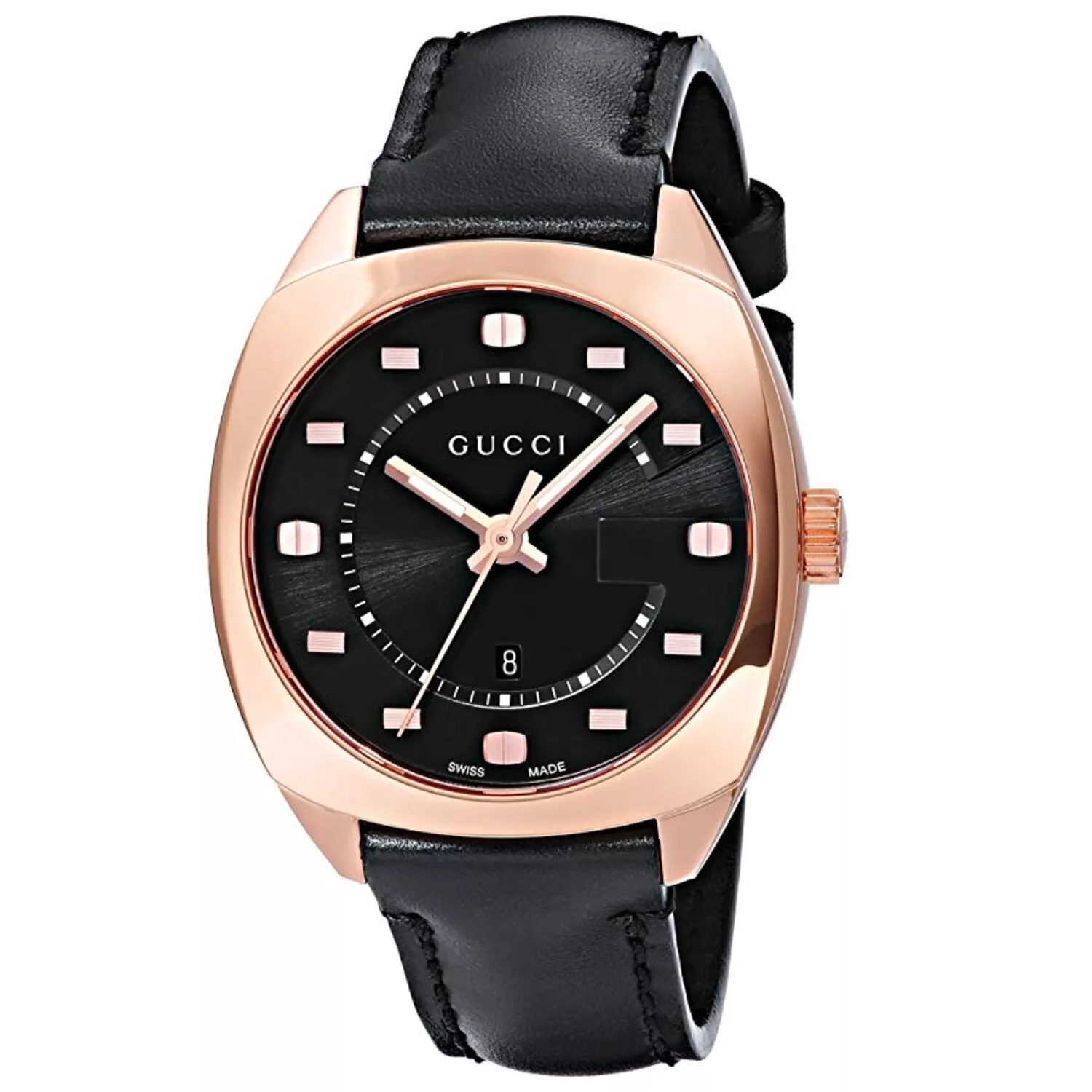 Montre à quartz noire Gucci YA142407 GG2570