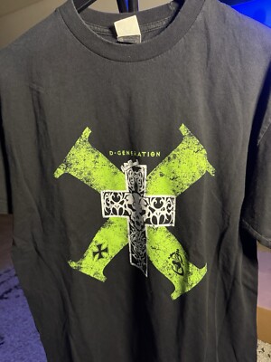 Vintage 2007 Y2K WWE Large T-Shirt Degeneration X DX King Of Kings Triple H HBK