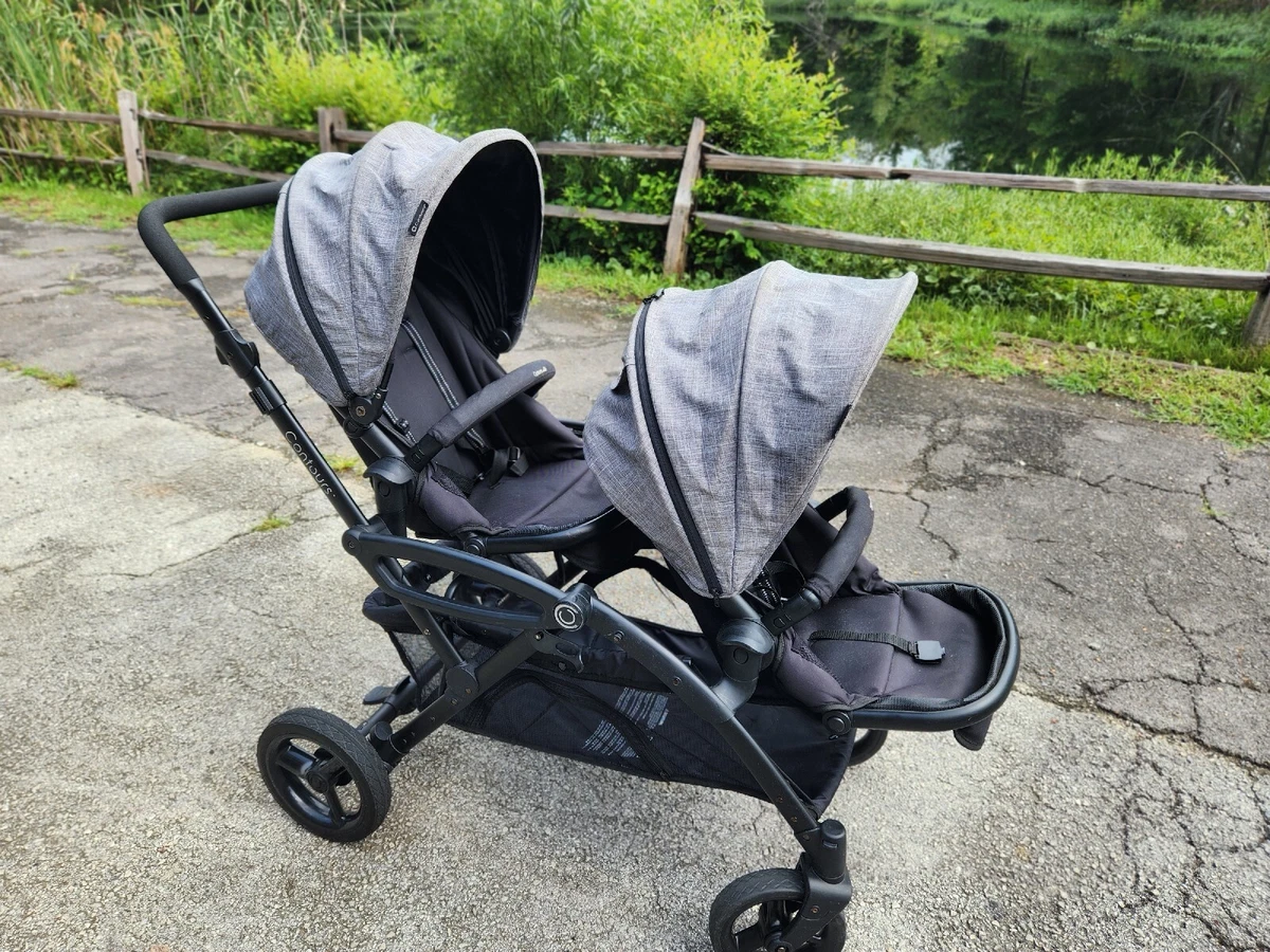 Used contours options elite tandem stroller cheap