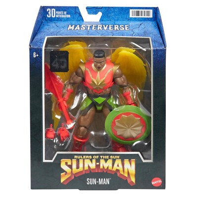 Masters of the Universe NEW ETERNIA SUN MAN Actionfigur (MASTERVERSE)