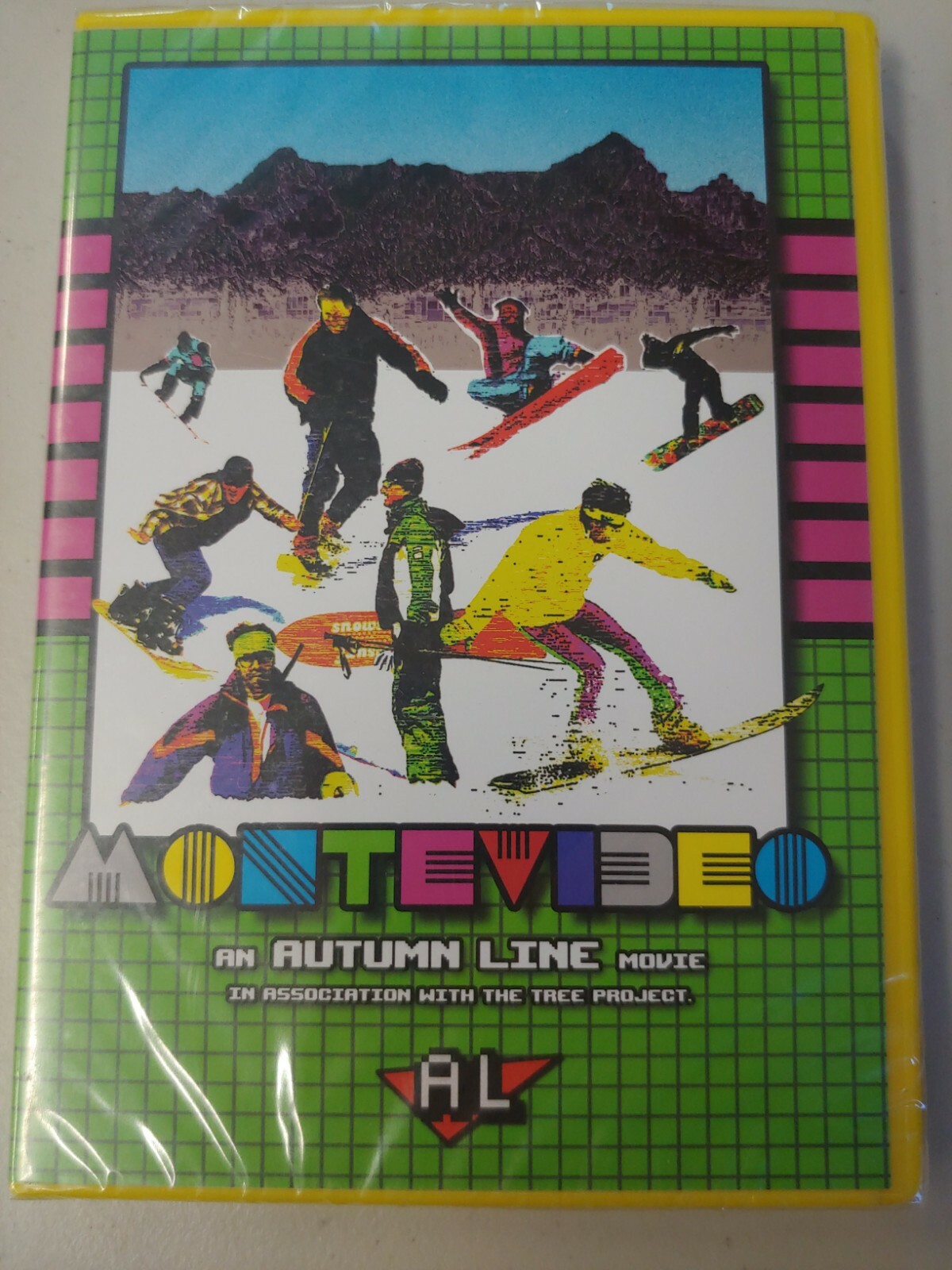 Montevideo (DVD, 2009) snowboarding stunts video film Autumn Line movie NEW