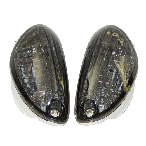 Smoke LED Front Turn Signal Lamp For SUZUKI GSXR600 GSXR750 06-23 GSXR1000 05-16 - Picture 5 of 9