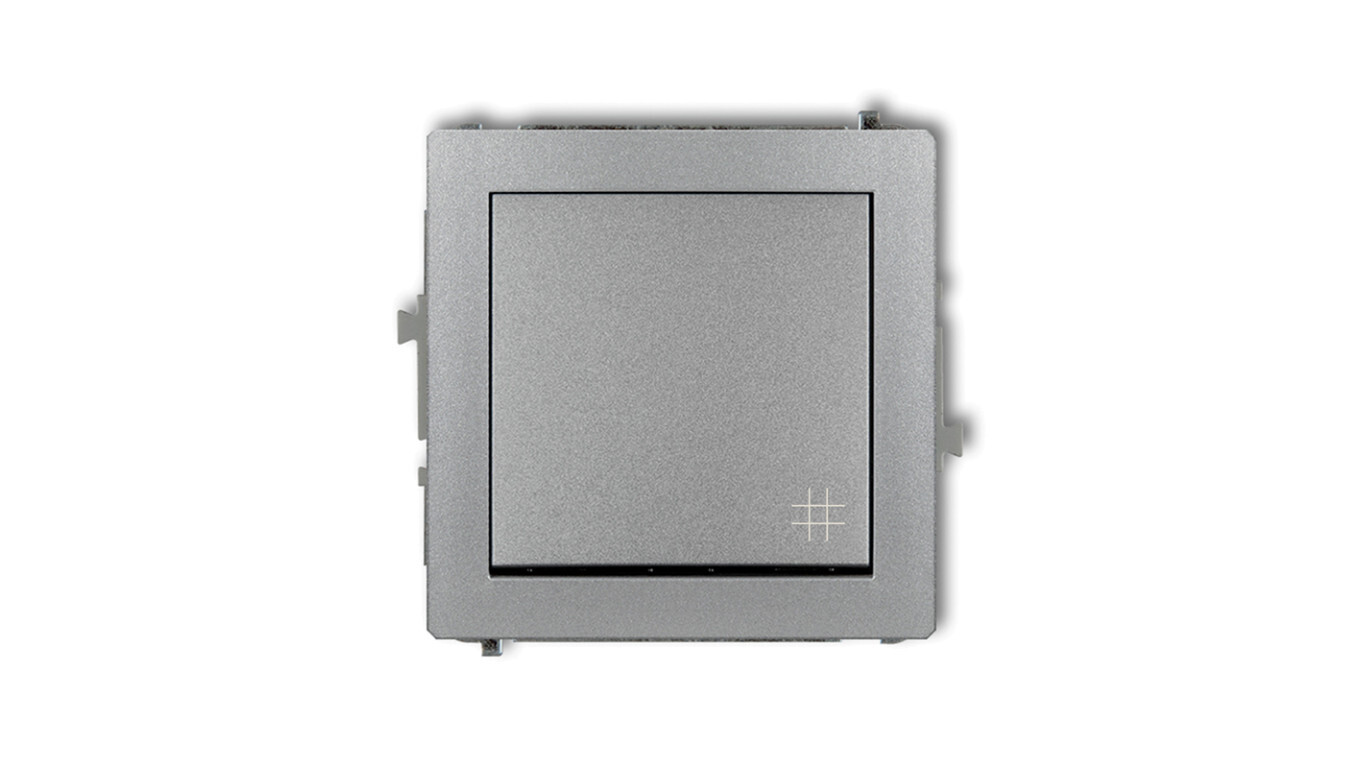 DECO Cross connector silver metallic 7DWP-6 /T2UK