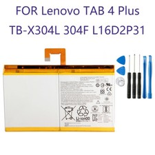 New L16D2P31 Battery Replacement For Lenovo Tab 4 10 Plus TB-X704L TB-X704F Tool