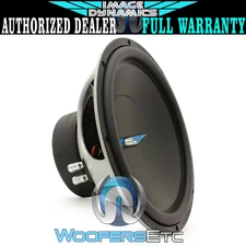 IMAGE DYNAMICS ID12 V.4 D2 12" 600W MAX DUAL 2-OHM ID V.4 CAR SUBWOOFER SPEAKER