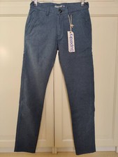 Superdry LM1088 30W33L dark blue slim fit pants