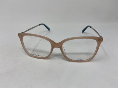 REBECCA MINKOFF EYEGLASSES FRAME GLORIA 3 FWM 1 53/16/140 PINK SILVER XC49