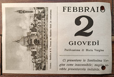 Reinigung Der Heiligen Maria Santino Des Tages Donnerstag, 2. Februar 1933