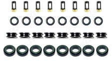 V8 Fuel Injector Service Repair Kit O-rings Filters Seals Grommets FOR Lexus 