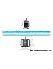 7M29CL 590 W 900 giri Motore Elettrico Monofase Ventilatore Centrifugo Assiale