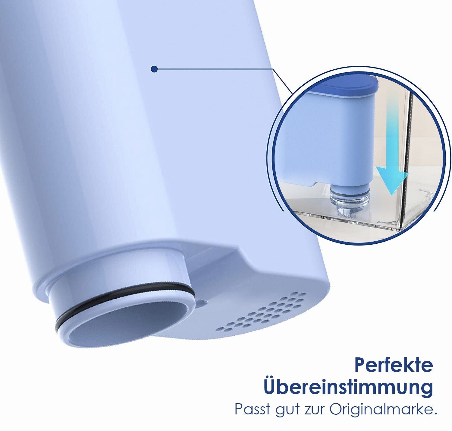 Waterdrop Wasserfilter kompatibel mit Saeco Philips AquaClean CA690310 (12)