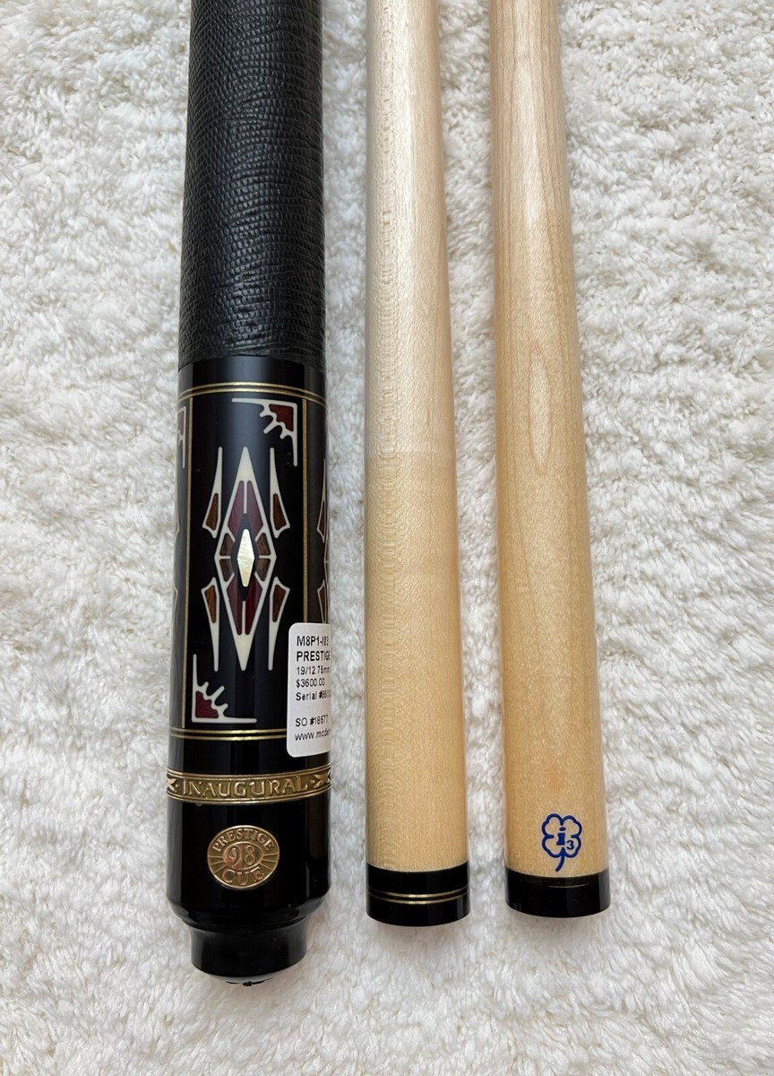 Pre-Owned McDermott Prestige M8P1 Pool Cue w/i-3 & Classic Maple