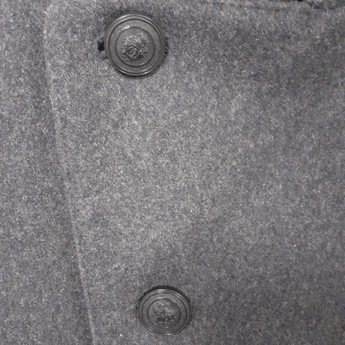 Men's Venturo 21 Dark Grey Wool/Polyester Blend Collared Jacket - Size S - Picture 3 of 15