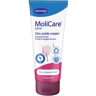 Molicare Skin Zinkoxid Creme 200ml - OVP vom med.Fachhändler