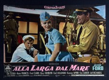 CINEMA-fotobusta-poster ALLA LARGA DAL MARE Don't go Near the Water walters FORD