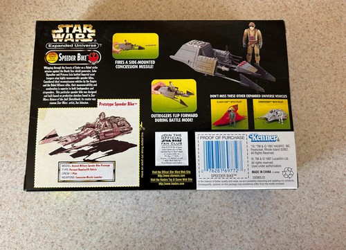 STAR WARS (1997) -- Expanded Universe Speeder Bike -- Boxed Sealed - Picture 2 of 2