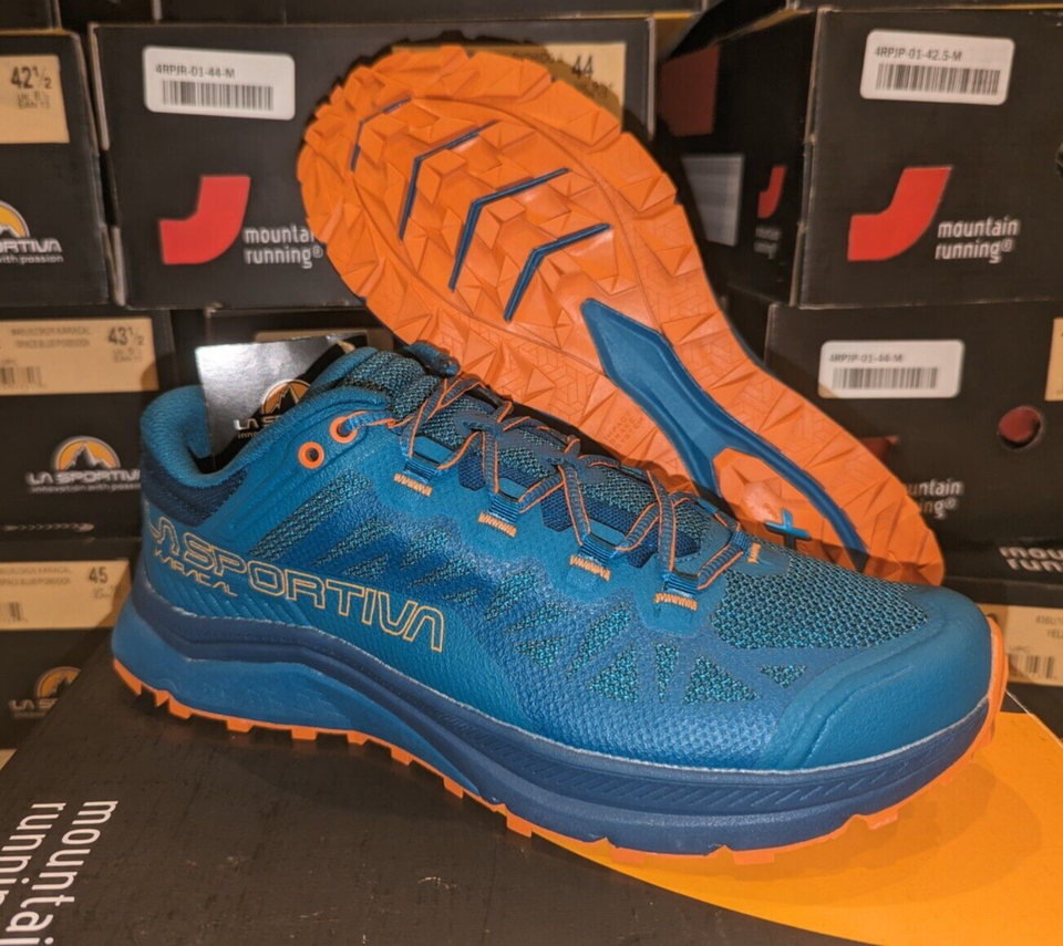 LA SPORTIVA KARACAL Men's US 10 EU 43 Trail Running Hiking Shoes New