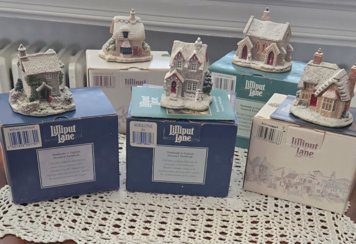 リリパットレーン WINTER TOGETHER FOREVER 2010 ビンテージ ミニチュアハウス LILLIPUT LANE リリパットレーン
