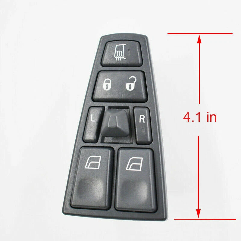 Window Switch with Power Locks For 2004-2017 Volvo VN VNL 2004-2015 Volvo VHD US - Image 4 of 4