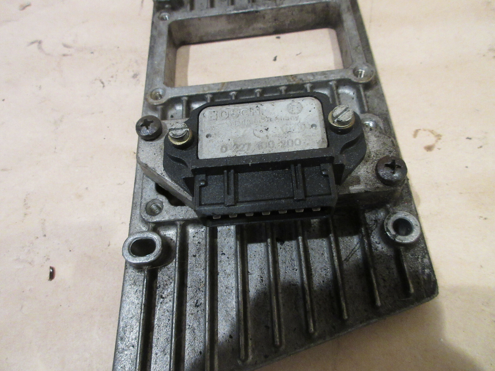 Ferrari 348, Mondial T - RH Ignition Coil Bracket With Power Module  P/N 139434