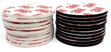 60mm Pads Mounting Sticker Double Tape Self Adhesive EVA Foam Round 10pcs
