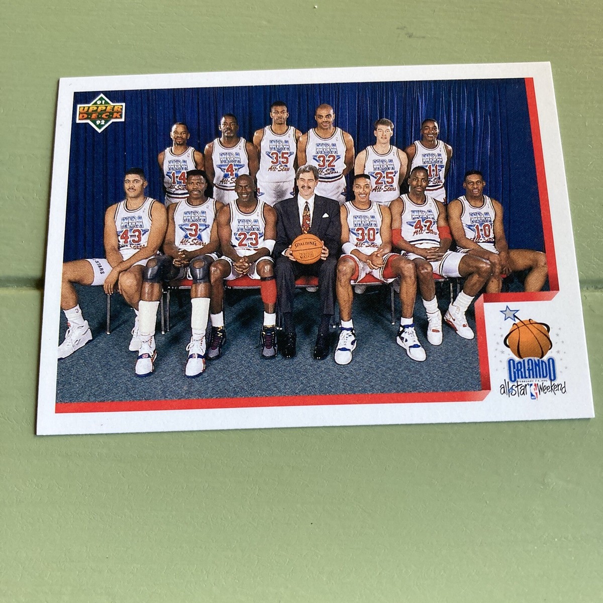 1991 Upper Deck #449 1992 NBA East All-Star Checklist AS, CL | eBay
