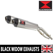 XL1000 V VARADERO 1999-2014 Twin Exhaust Silencer Kit 400mm Oval Carbon 400ST