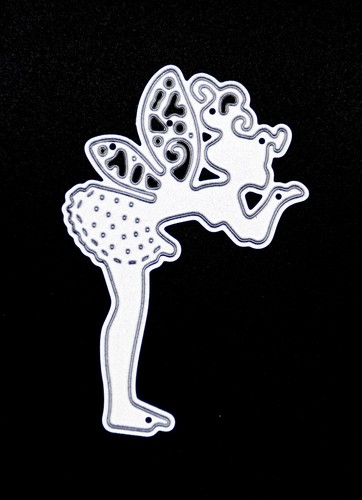 Tinkerbell Fairy Blowing Kiss Metal Cutting Die, Card Making Scrapbooking B1 - Picture 2 of 4