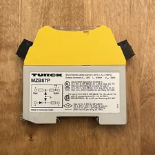 TURCK MZB87P  Shunt Diode Safety Barrier Lightly Used