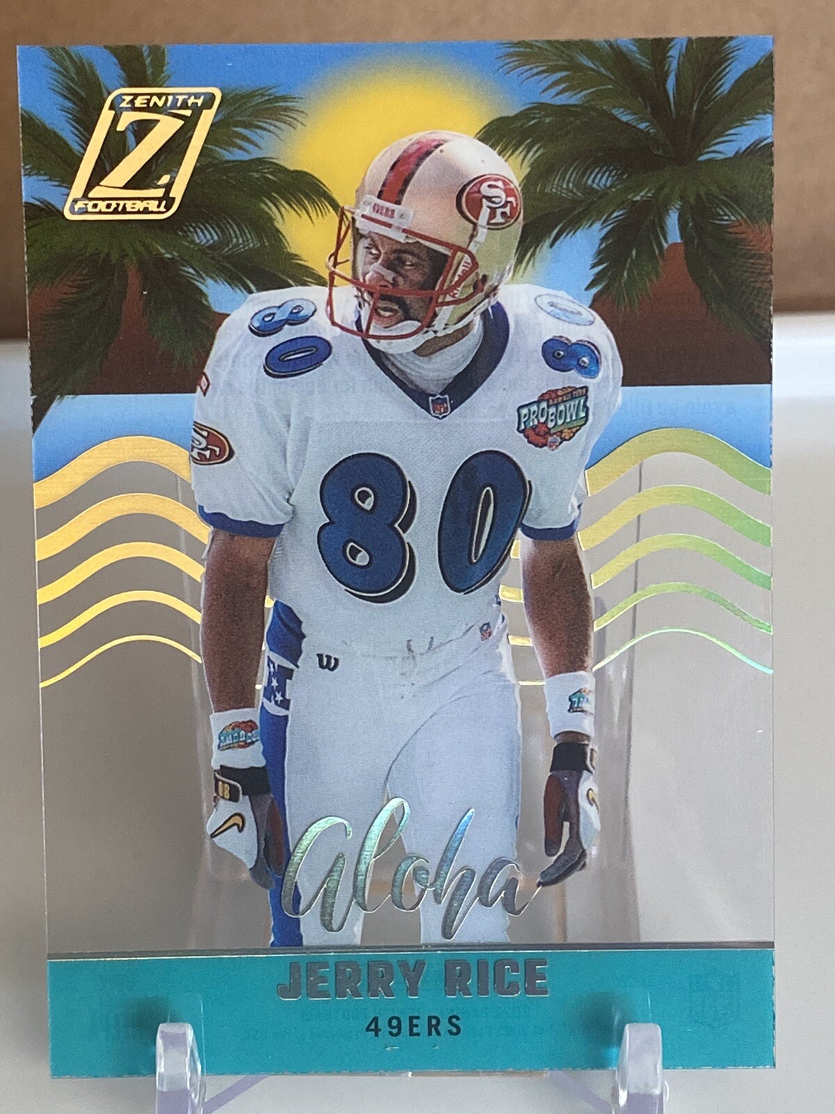 2022 Panini Zenith Jerry Rice #AL-3 Aloha Case Hit SSP 49ers