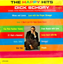 Happy Hits DICK SCHORY 12" RARE LP 1st Pressing MONO 1964 RCA Contemp. Jazz NEW