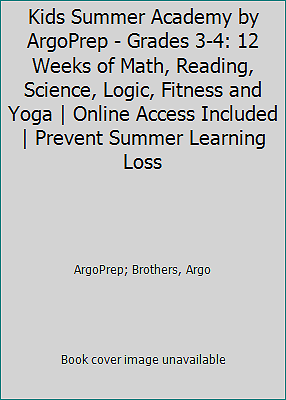 Kids Summer Academy by ArgoPrep - Grades 3-4: 8 Weeks of Math, Reading,...
