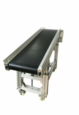 #ad PVC Flat and Incline Conveyor Belt Systems for Transport Length 59#x27;#x27; Wide 11.8#x27;#x27; $1144.75