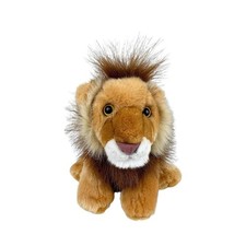 WILD REPUBLIC Lion Plush Stuffed Animal Tan Brown Mane Realistic Safari Zoo Toy