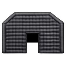Inflatable Nightclub 29.5 x 19.7 x 13.1 Ft Blow up Party Tent Black