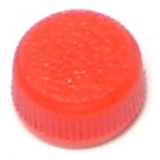  4 Red Plastic Round Thumb Screw Knobs 5 pcs. 