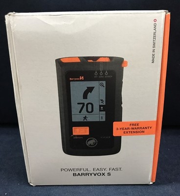 Mammut Barryvox S Avalanche Beacon In Box