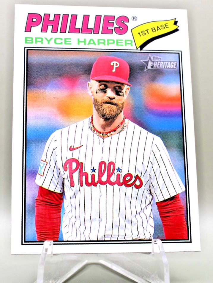 2026 Topps Heritage - Bryce Harper #72 Phillies