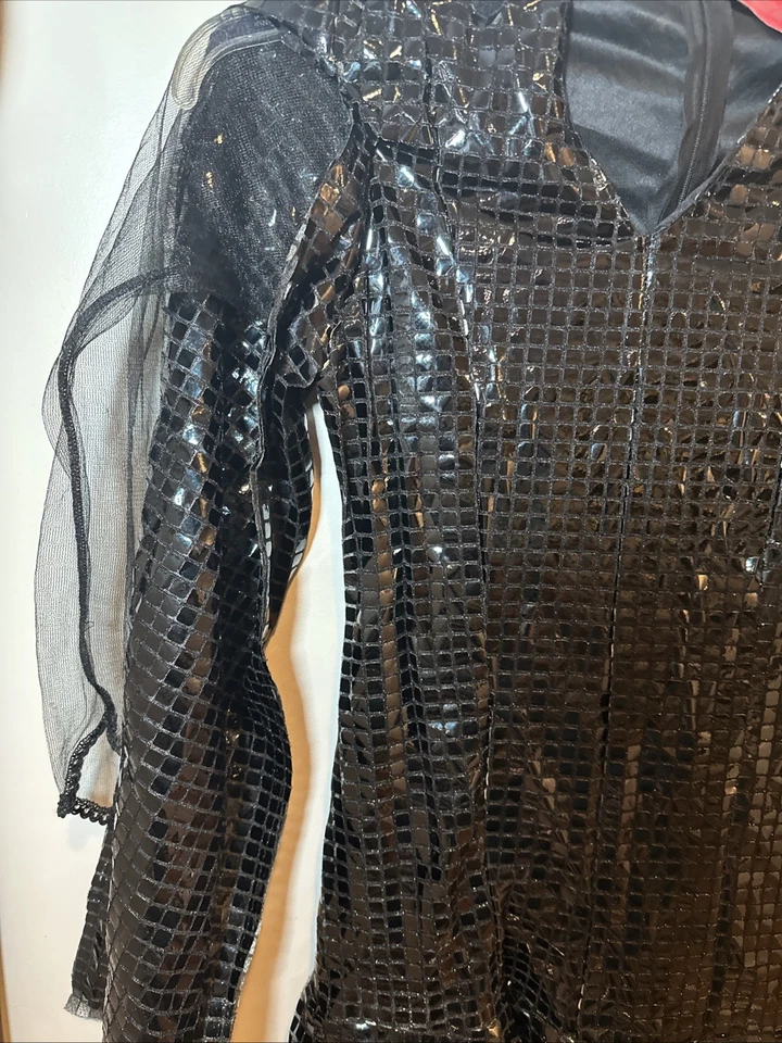 Disfraz de Rubíes "Rávena" de Blancanieves y el Cazador Vestido Solo Pequeño 6-10 Foto 4 de 4