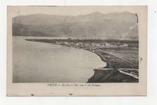 GREECE c.1930 Kyrrha Itea Vues à Vol d’Oiseau RPPC