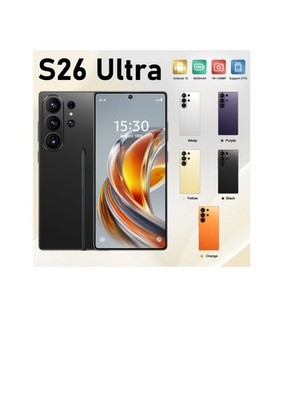 22GB+2TB S26 ULTRA Android 15 Handy 7,3 Zoll Global 5G Deca Core 108MP