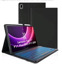 Backlist Keyboard Case Smart Tablet, Case with Wireless Keyboard Lenovo Tab P11